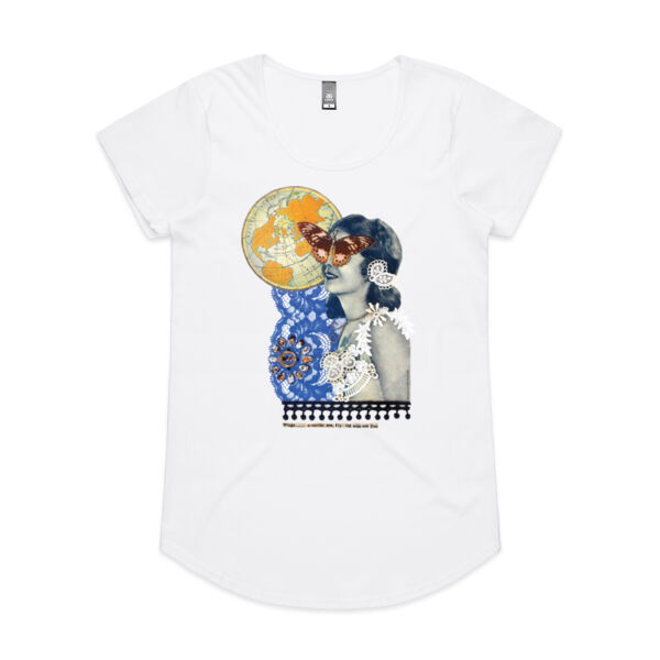 Wings Over The Sea Collage T-shirt Thumbnail