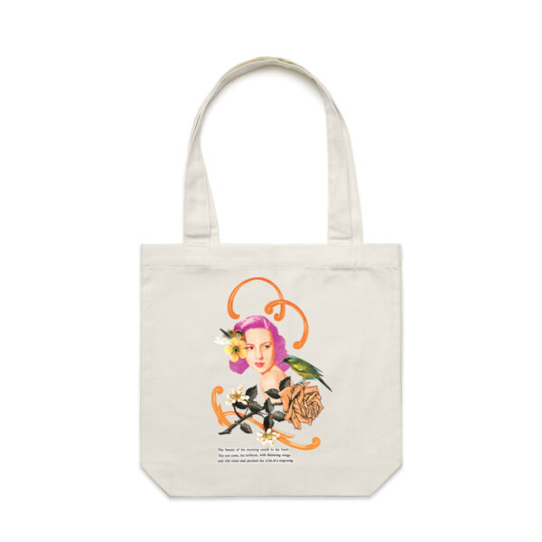 The Bellbird Collage Carry Tote Thumbnail