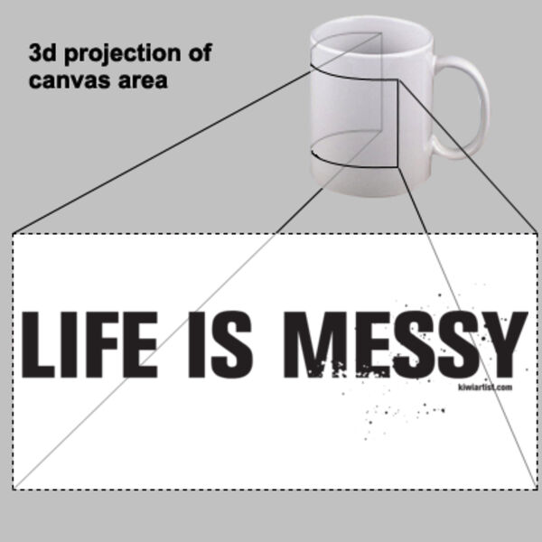 LIFE IS MESSY - Use A Mug Thumbnail